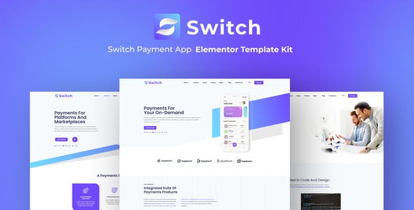 switch payment app elementor template kit.jpg