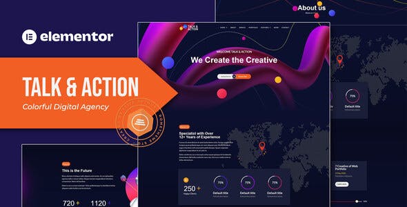 talk action colorful digital agency elementor template kit 2.jpg