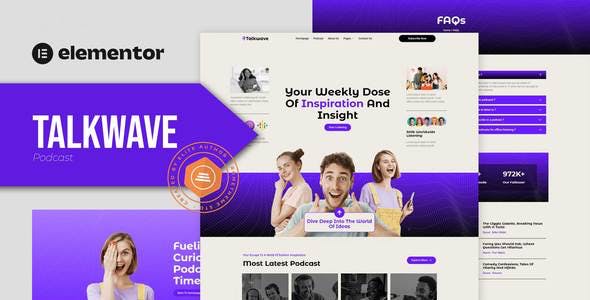 talkwave podcaster elementor template kit.jpg