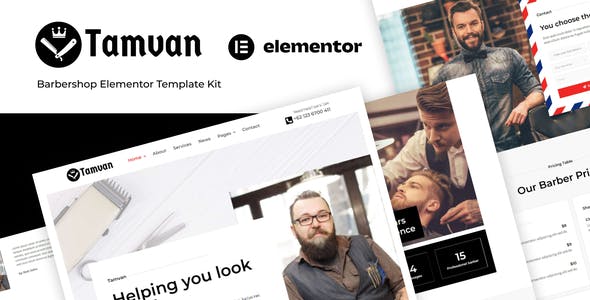 tamvan barbershop elementor template kit.jpg