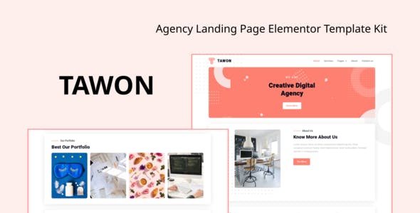 tawon agency landing page elementor template kit.jpg