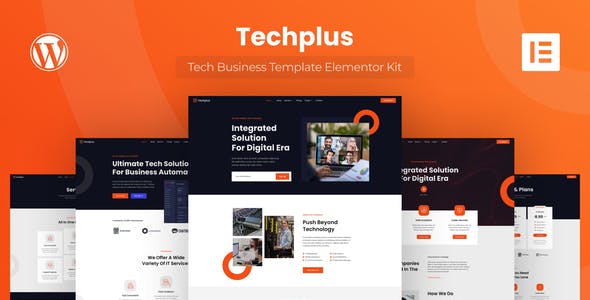 techplus tech business elementor template kit.jpg