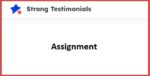 strong testimonials assignment
