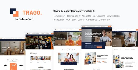 trago movers packers service elementor template kit.jpg