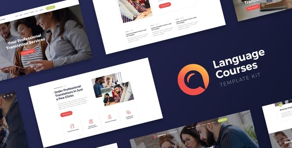 translang language courses translation services elementor template kit.jpg