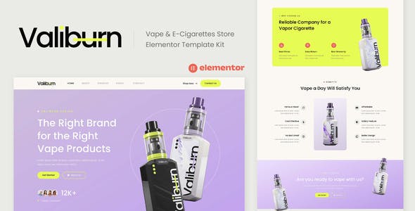 valiburn vape e cigarettes store elementor template kit.jpg