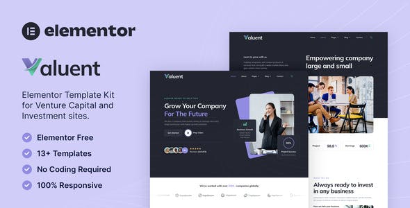 valuent – venture capital investment elementor template kit.jpg