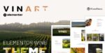 vinart wine brand vinyard elementor template kit.jpg
