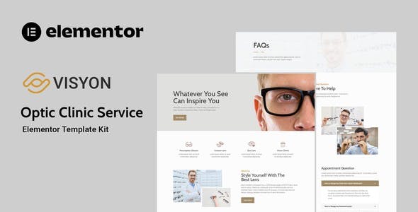 visyon optic clinic service elementor template kit.jpg