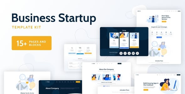 vixus business startup elementor template kit.jpg