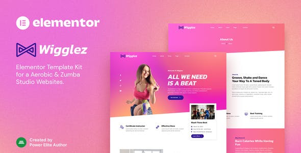 wigglez – aerobic zumba studio elementor template kit.jpg