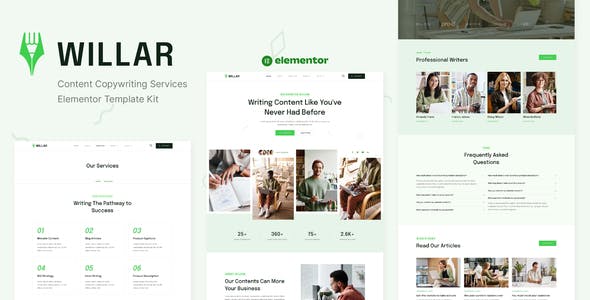 willar content copywriting services elementor template kit.jpg