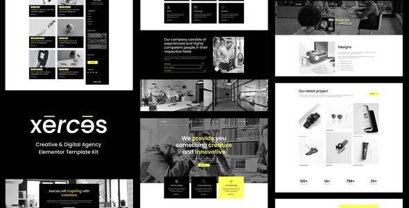 xerces creative digital agency elementor template kit.jpg