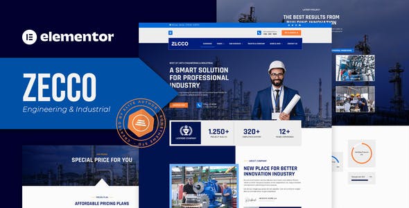 zecco engineering industrial company elementor template kit.jpg