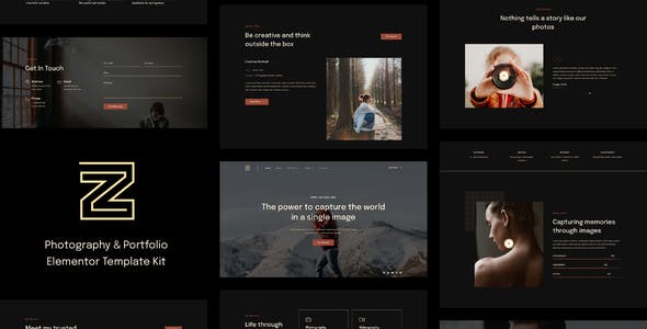 zenin photography portfolio elementor template kit.jpg